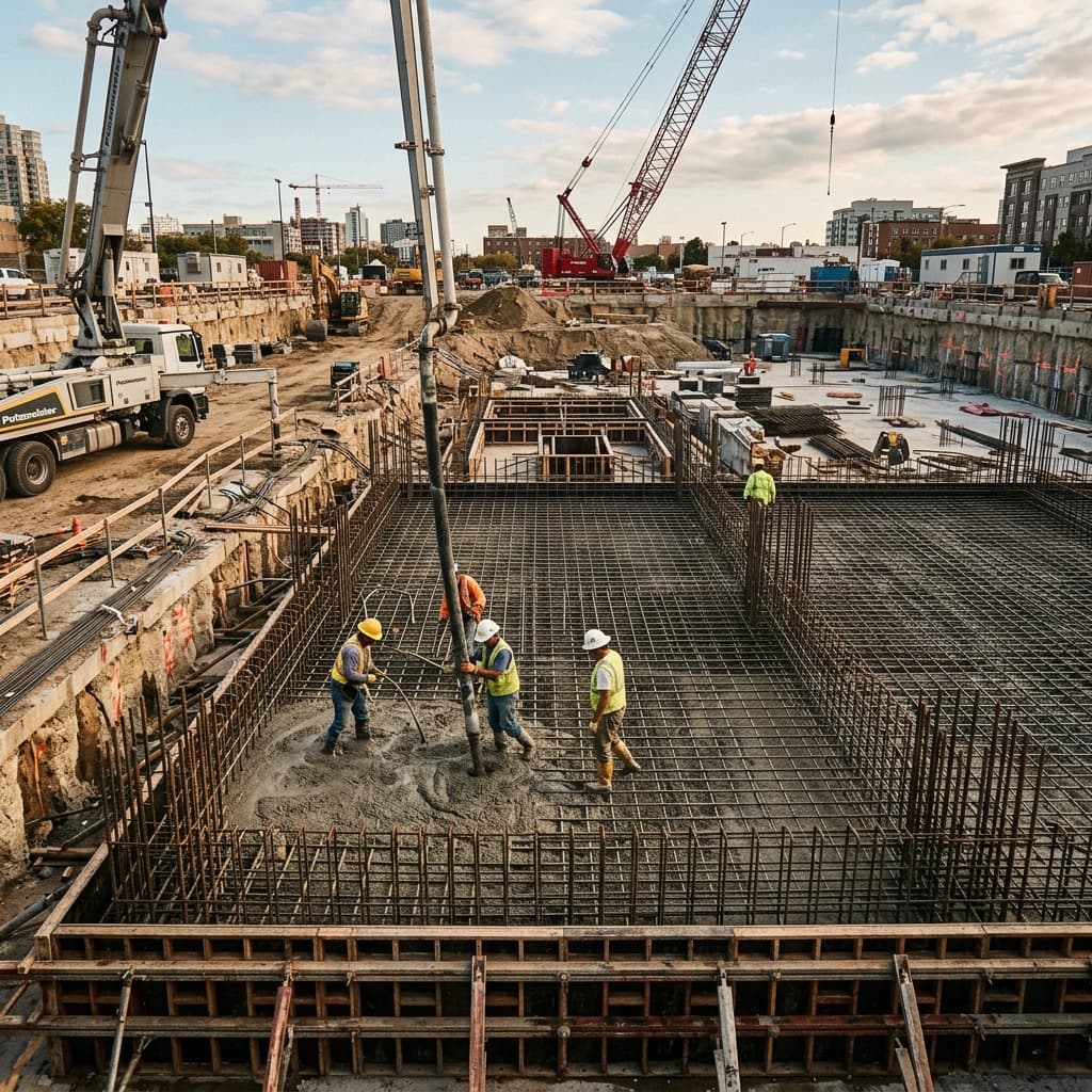 Commercial Building Site Works