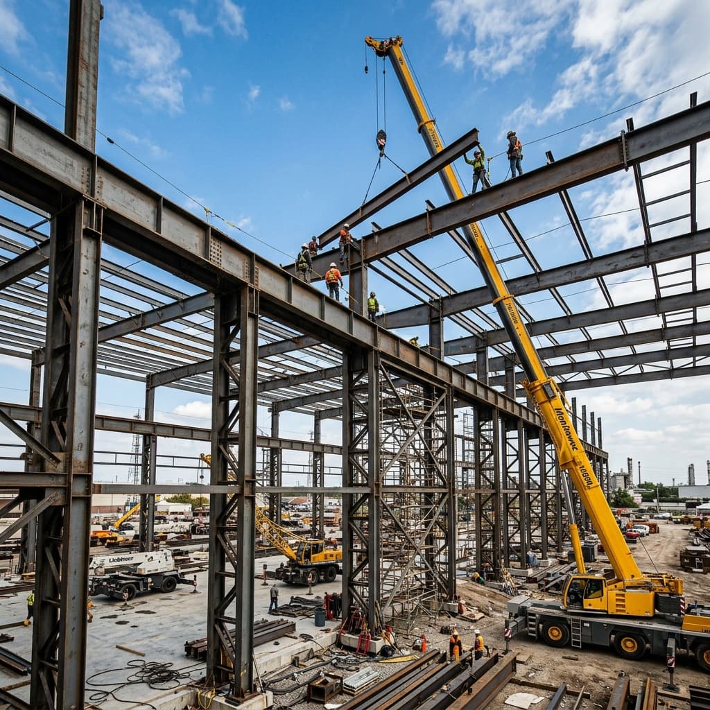 Industrial Steel Structure Execution